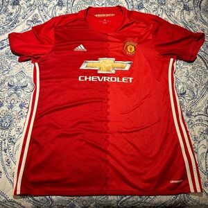 Manchester United soccer jersey